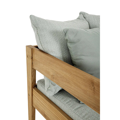 Outdoor Sessel mit Kissen Kobo Aqua - FSC - ZEN ZONE Furniture