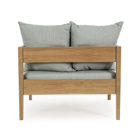 Outdoor Sessel mit Kissen Kobo Aqua - FSC - ZEN ZONE Furniture