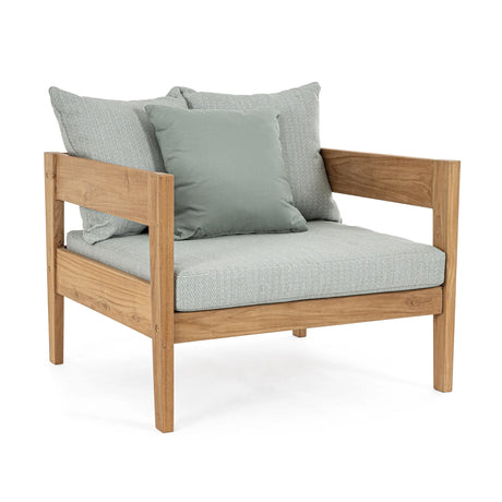 Outdoor Sessel mit Kissen Kobo Aqua - FSC - ZEN ZONE Furniture