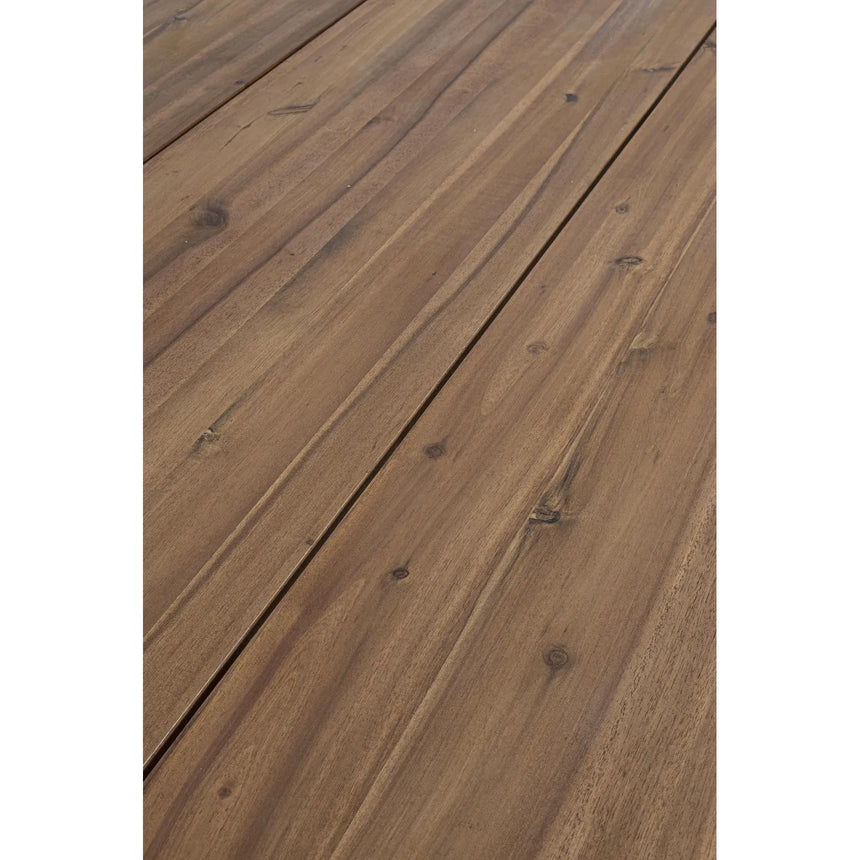 Gartentisch Anthrazit-Natural 200x100 FSC Oslo - ZEN ZONE Furniture