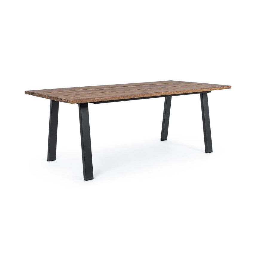 Gartentisch Anthrazit-Natural 200x100 FSC Oslo - ZEN ZONE Furniture