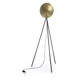 Design Stehleuchte Schwarz-Gold Höhe 156 cm - ZEN ZONE Furniture