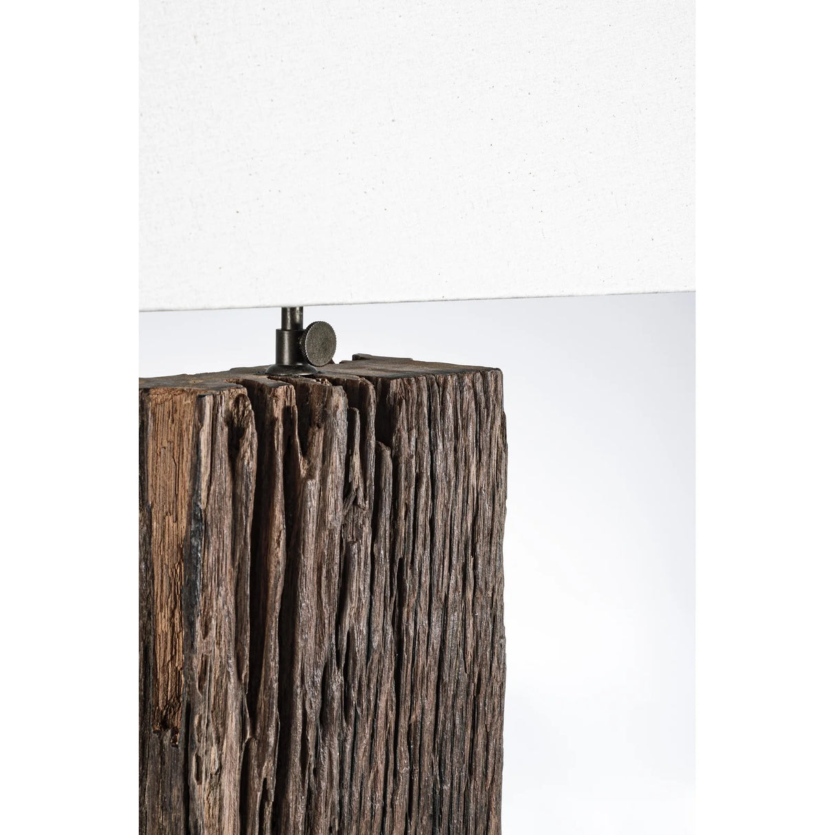 Tischlampe Hugo Messing-Weiß Höhe 85cm - ZEN ZONE Furniture
