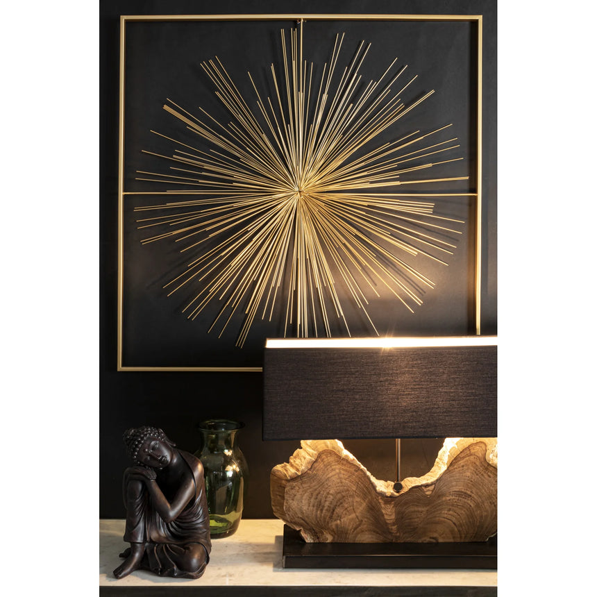 Tischlampe Naga Schwarz Höhe 55cm - ZEN ZONE Furniture
