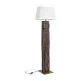 Hugo Stehleuchte Messing-Weiss Höhe 155 cm - ZEN ZONE Furniture