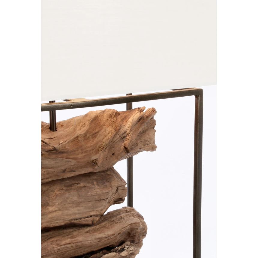 Tischlampe Kubi Weiß Höhe 76cm - ZEN ZONE Furniture
