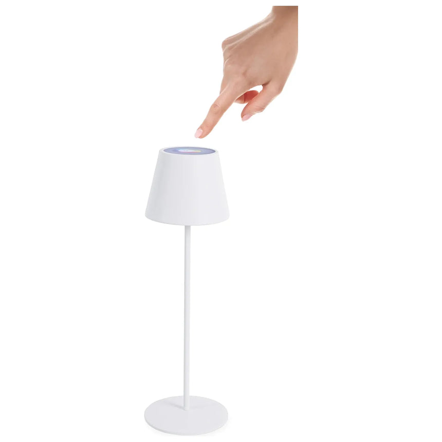 Etna Tischlampe Multicolor LED Weiss Höhe 38 cm - ZEN ZONE Furniture