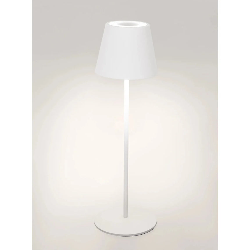 Etna Tischlampe Multicolor LED Weiss Höhe 38 cm - ZEN ZONE Furniture
