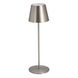 Etna Tischlampe Silber Leder Höhe 38 cm - ZEN ZONE Furniture