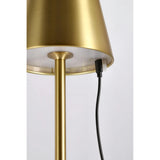 Etna Gold Tischlampe LED Höhe 38 cm - ZEN ZONE Furniture