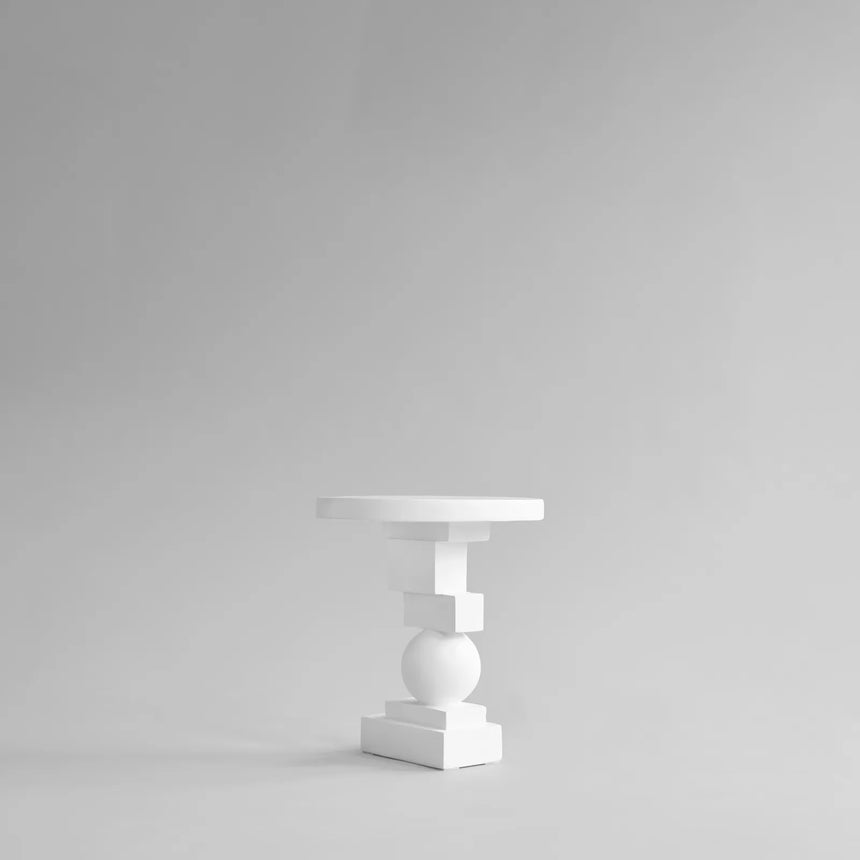 Artist Beistelltisch aus Faserbeton in Bone White von 101 Copenhagen – Bild 1