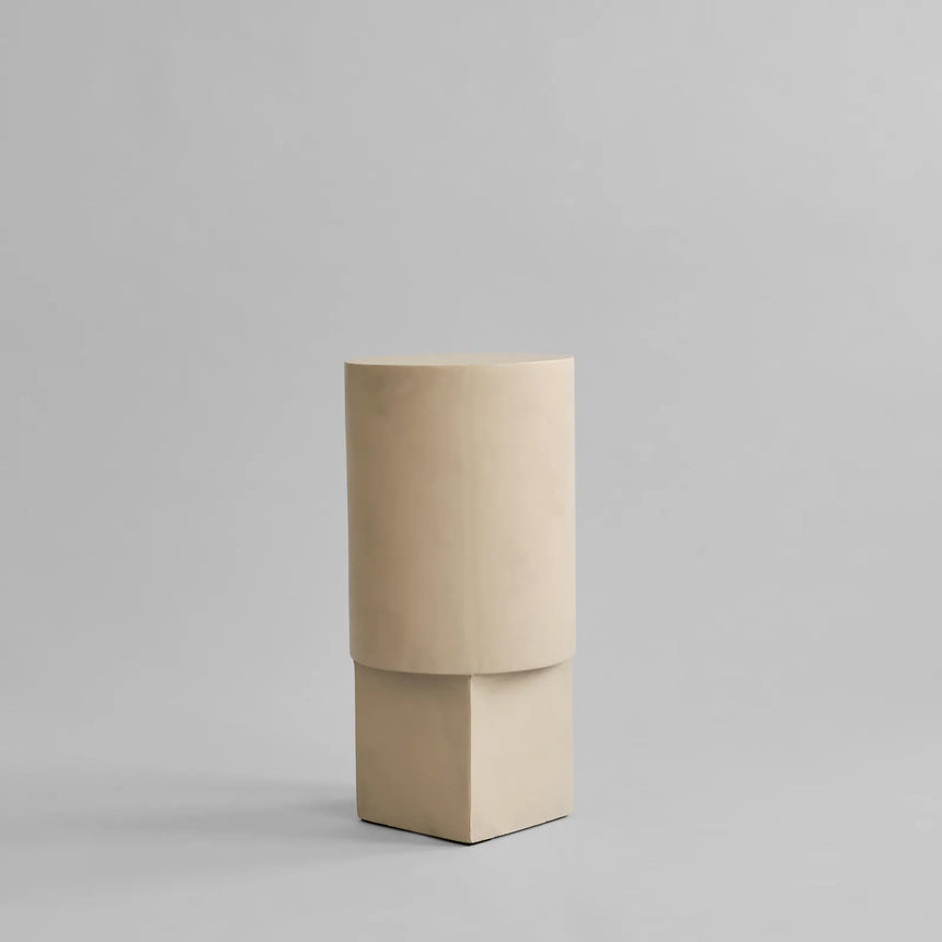Beistelltisch Column aus Faserbeton in Sand von 101 Copenhagen – Bild 7