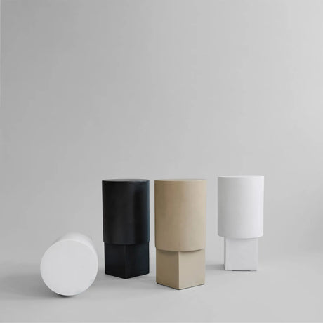 Beistelltisch Column aus Faserbeton in Sand von 101 Copenhagen – Bild 8