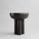 Beistelltisch Crown aus Faserbeton in Coffee, Hoch von 101 Copenhagen – Bild 1