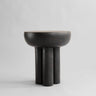 Beistelltisch Crown aus Faserbeton in Coffee, Hoch von 101 Copenhagen – Bild 1