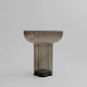 Beistelltisch Crown aus Glas in Smoked Forest, Hoch von 101 Copenhagen – Bild 1