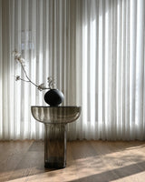 Beistelltisch Crown aus Glas in Smoked Forest, Hoch von 101 Copenhagen – Bild 10