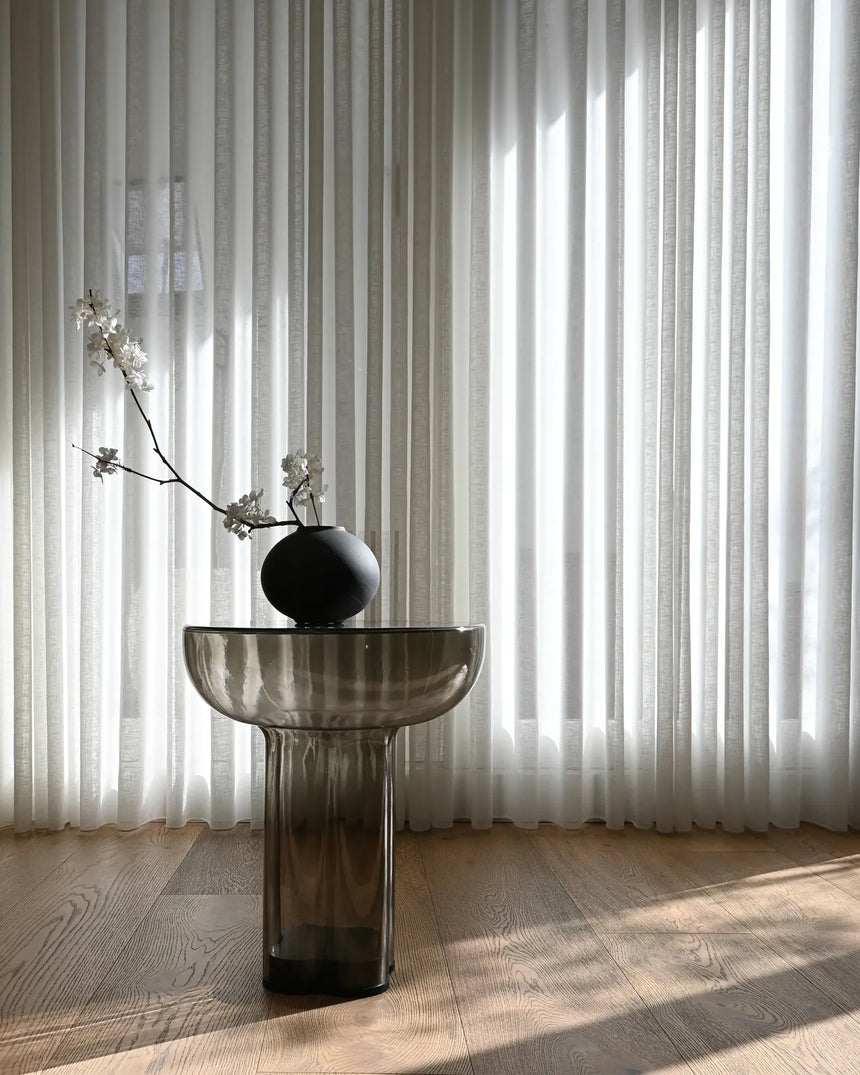 Beistelltisch Crown aus Glas in Smoked Forest, Hoch von 101 Copenhagen – Bild 10