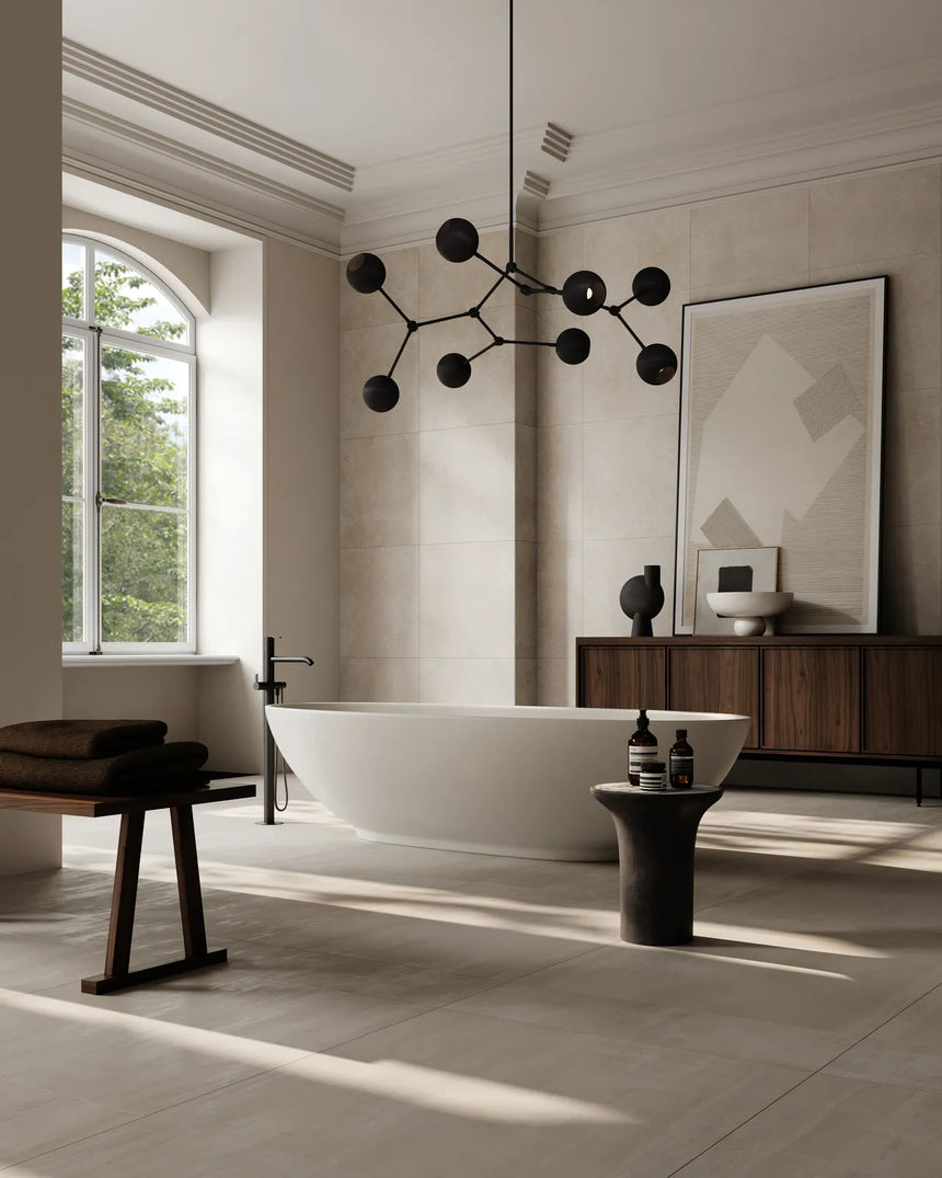 Beistelltisch Trumpet aus Faserbeton, Marmor oder Glas, Hoch von 101 Copenhagen – Bild 2