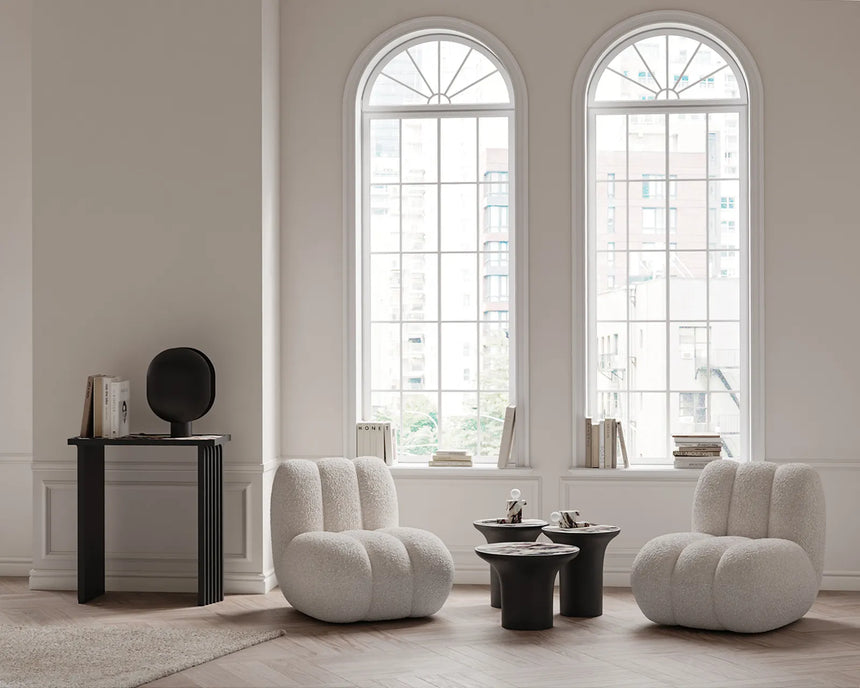 Beistelltisch Trumpet aus Faserbeton, Marmor oder Glas, Hoch von 101 Copenhagen – Bild 7