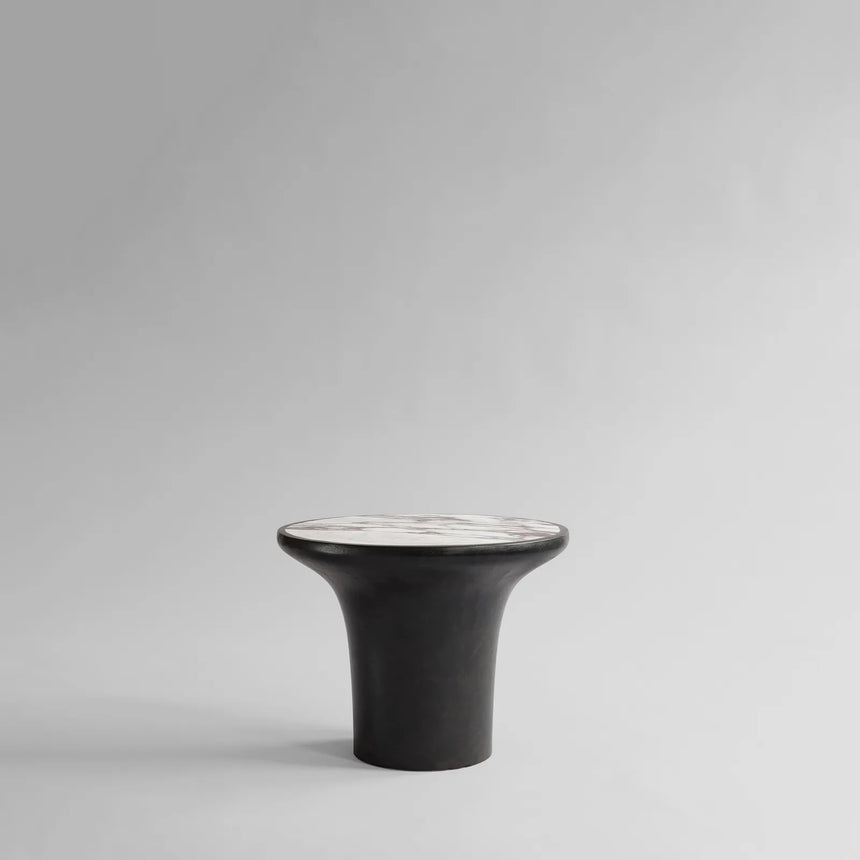 Beistelltisch Trumpet aus Faserbeton, Marmor oder Glas, Niedrig von 101 Copenhagen – Bild 1