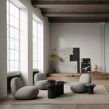 Beistelltisch Trumpet aus Faserbeton, Marmor oder Glas, Niedrig von 101 Copenhagen – Bild 2