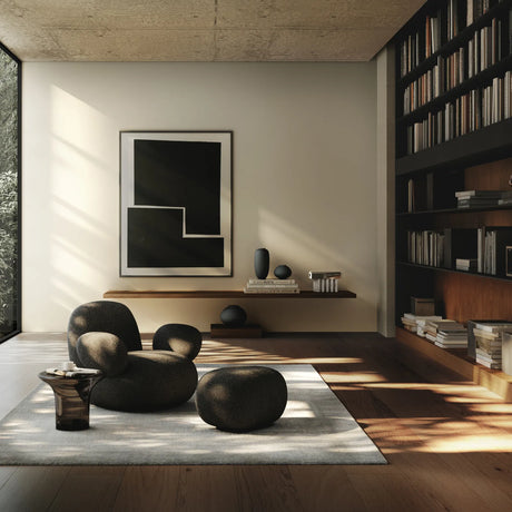 Beistelltisch Trumpet aus Glas in Smoked Forest, Niedrig von 101 Copenhagen – Bild 2