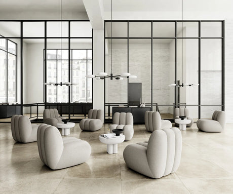 Couchtisch Crown aus Faserbeton in Bone White, Niedrig von 101 Copenhagen – Bild 4