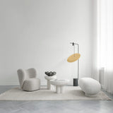 Couchtisch Crown aus Faserbeton in Bone White, Niedrig von 101 Copenhagen – Bild 5