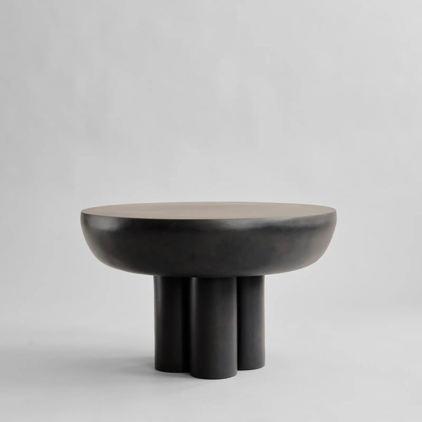 Couchtisch Crown aus Faserbeton in Coffee, Niedrig von 101 Copenhagen – Bild 1
