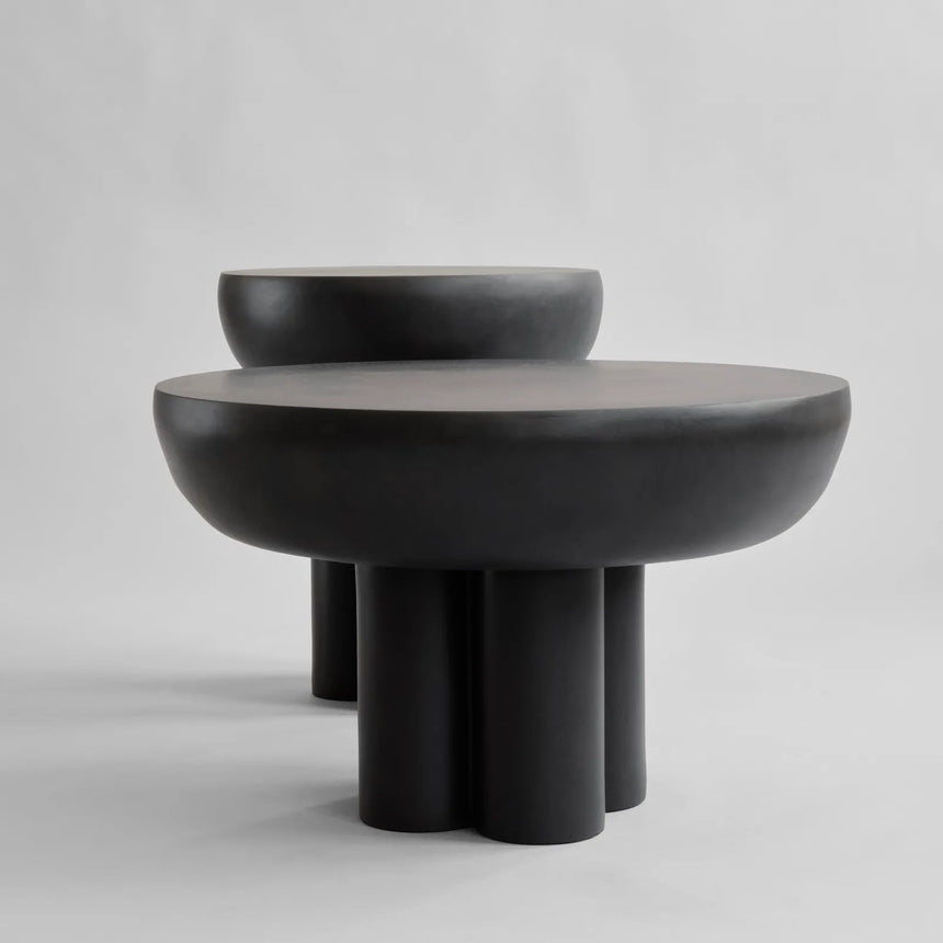 Couchtisch Crown aus Faserbeton in Coffee, Niedrig von 101 Copenhagen – Bild 5