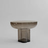 Couchtisch Crown aus Glas in Smoked Forest, Niedrig von 101 Copenhagen – Bild 1
