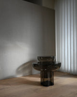 Couchtisch Crown aus Glas in Smoked Forest, Niedrig von 101 Copenhagen – Bild 5