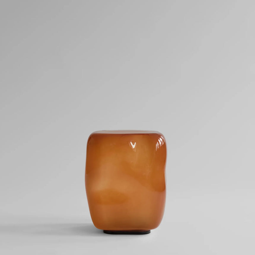 Couchtisch Ishi aus Glas in Caramel, Mini von 101 Copenhagen – Bild 1