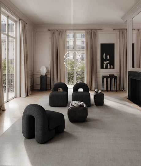 Couchtisch Ishi aus Keramik in High Glaze Coffee, Mini von 101 Copenhagen – Bild 2