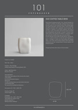 Couchtisch Ishi aus Keramik oder Glas, Mini von 101 Copenhagen – Bild 11