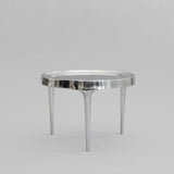 Couchtisch Phantom aus Metall in Chrom, Niedrig von 101 Copenhagen – Bild 1