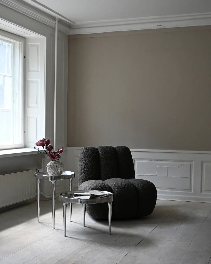 Couchtisch Phantom aus Metall in Chrom, Niedrig von 101 Copenhagen – Bild 6