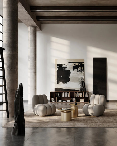 Couchtisch Pillar aus Metall, Niedrig von 101 Copenhagen – Bild 2