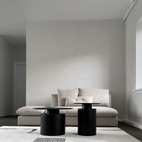 Couchtisch Pillar aus plattiertem Metall in verbranntem Schwarz, Hoch von 101 Copenhagen – Bild 5