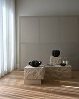 Couchtisch Temple aus Kalkstein, klein, 42x40x35 cm von 101 Copenhagen – Bild 7