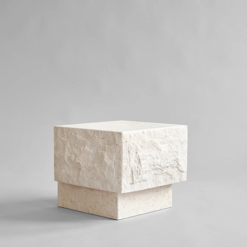Couchtisch Temple aus Kalkstein, klein, 42x40x35 cm von 101 Copenhagen – Bild 9