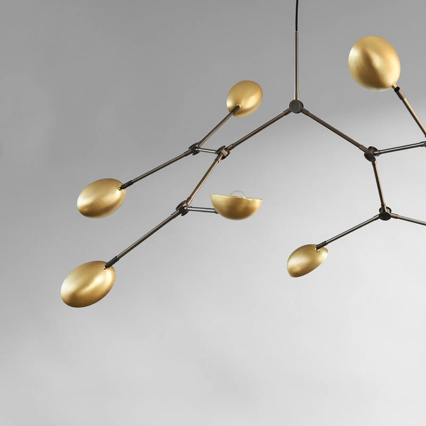 Drop Kronleuchter - Brass (5m) von 101 Copenhagen – Bild 1