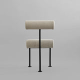 Essstuhl Hiro, aus Leinen in Sand, schwarze Beine von 101 Copenhagen – Bild 17