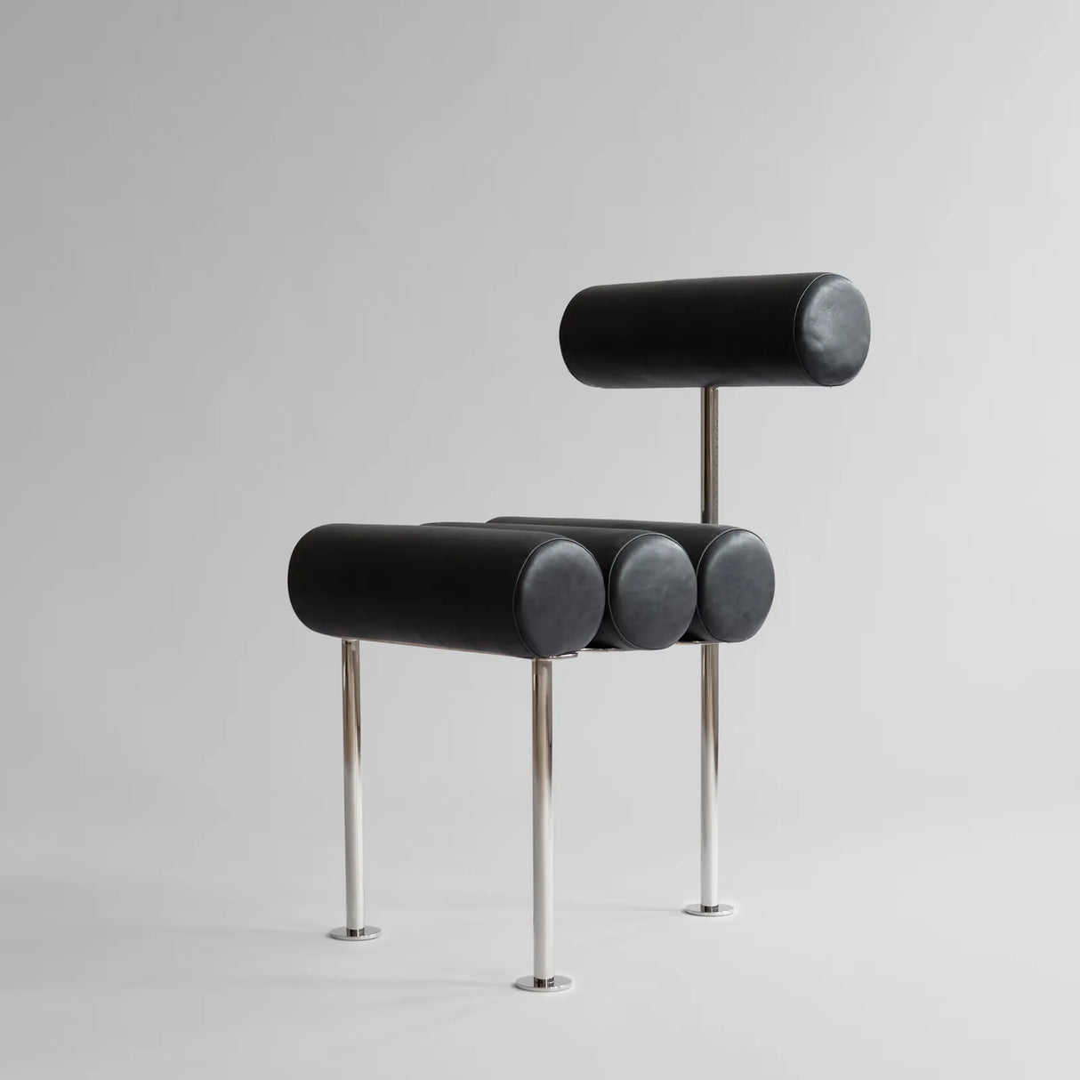 Essstuhl Hiro aus Stahl oder Edelstahl und verschiedenen Bezügen von 101 Copenhagen – Bild 6