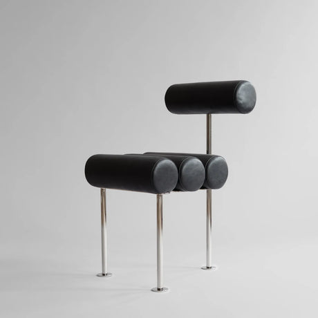 Essstuhl Hiro aus Stahl oder Edelstahl und verschiedenen Bezügen von 101 Copenhagen – Bild 6