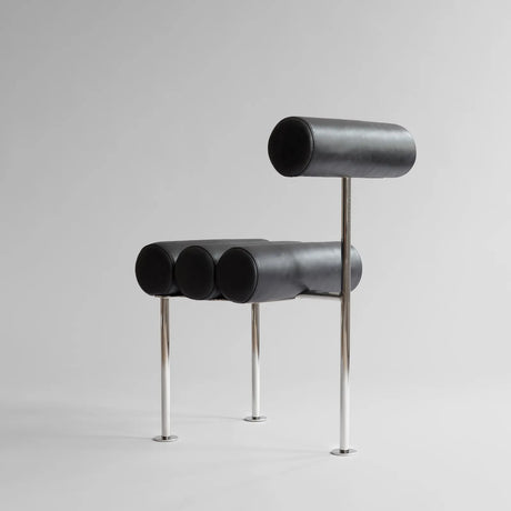 Essstuhl Hiro aus Stahl oder Edelstahl und verschiedenen Bezügen von 101 Copenhagen – Bild 8