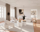 Esstisch Arc aus Eiche in Coffee Black, Ø120 cm von 101 Copenhagen – Bild 5