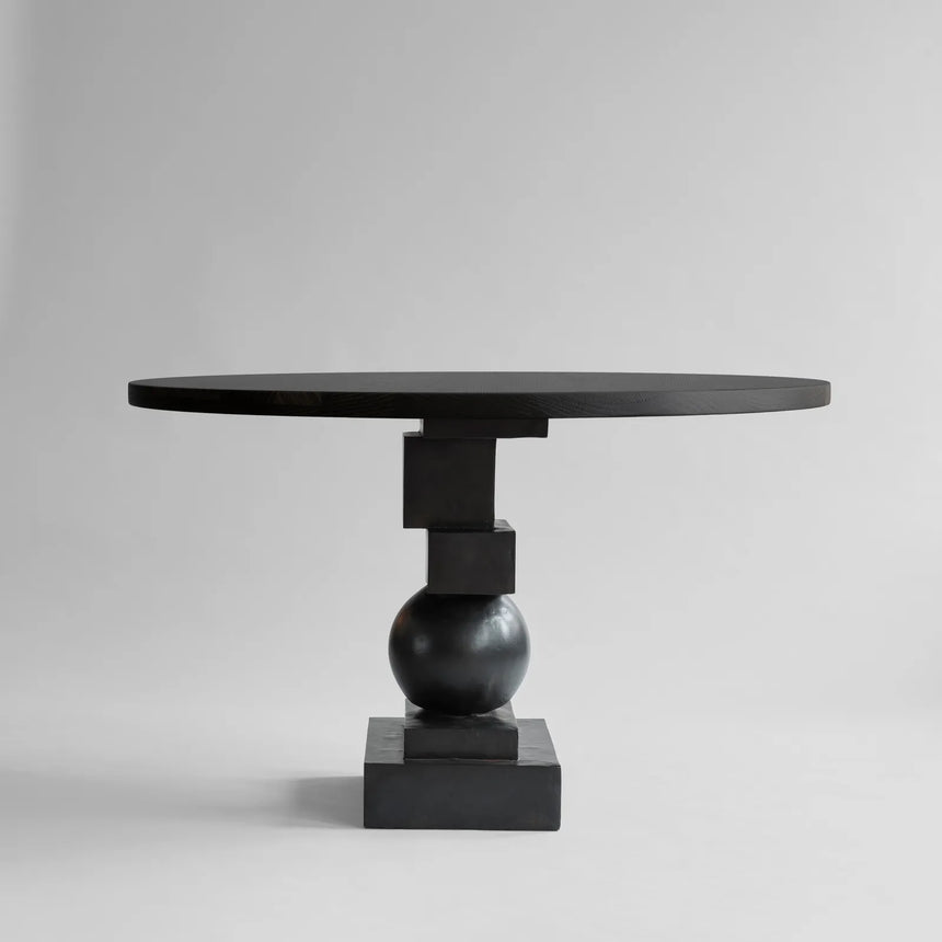 Esstisch Artist aus Eiche in Coffee Black, Ø120 cm von 101 Copenhagen – Bild 10