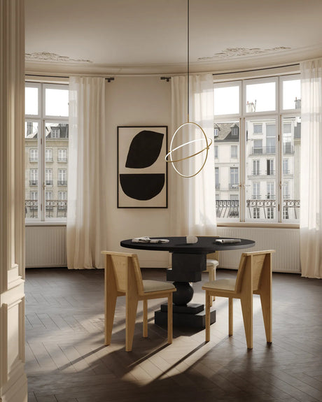 Esstisch Artist aus Eiche in Coffee Black, Ø120 cm von 101 Copenhagen – Bild 6